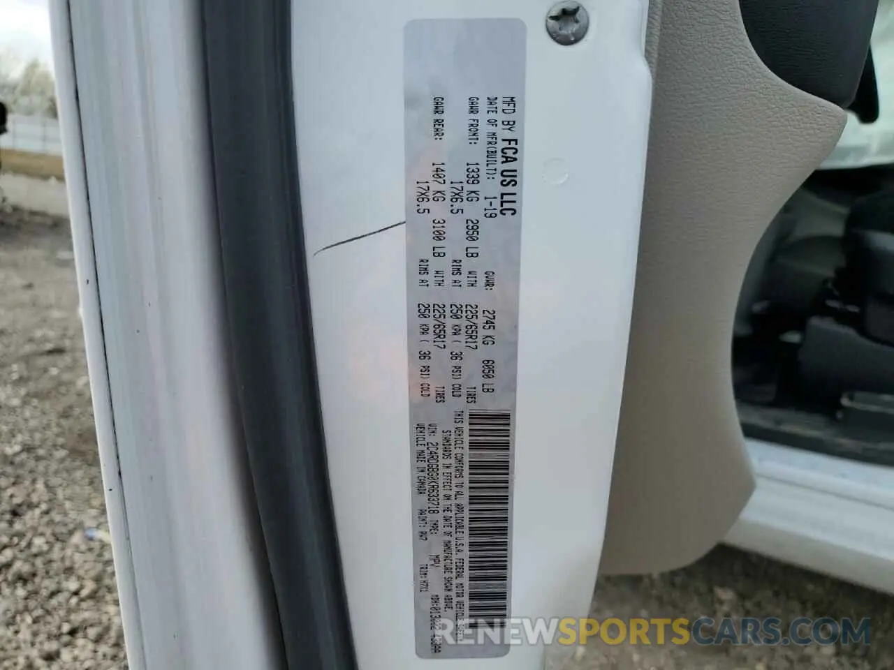 13 Фотография поврежденного автомобиля 2C4RDGBG0KR633718 DODGE CARAVAN 2019