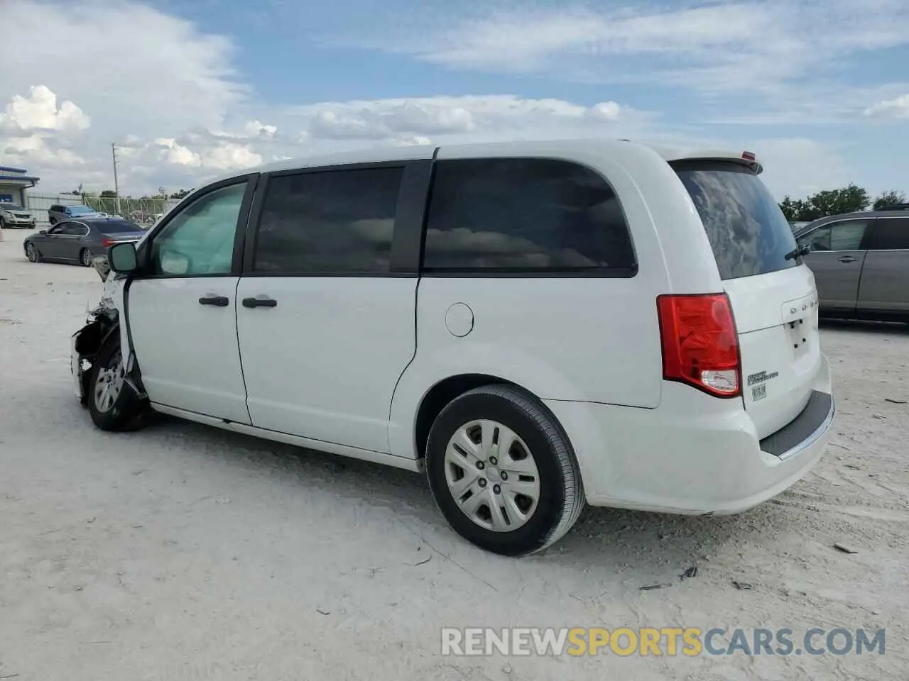 2 Photograph of a damaged car 2C4RDGBG1KR547110 DODGE CARAVAN 2019