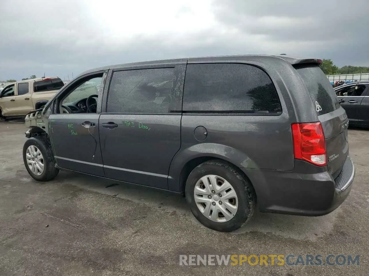 2 Фотография поврежденного автомобиля 2C4RDGBG2KR639469 DODGE CARAVAN 2019