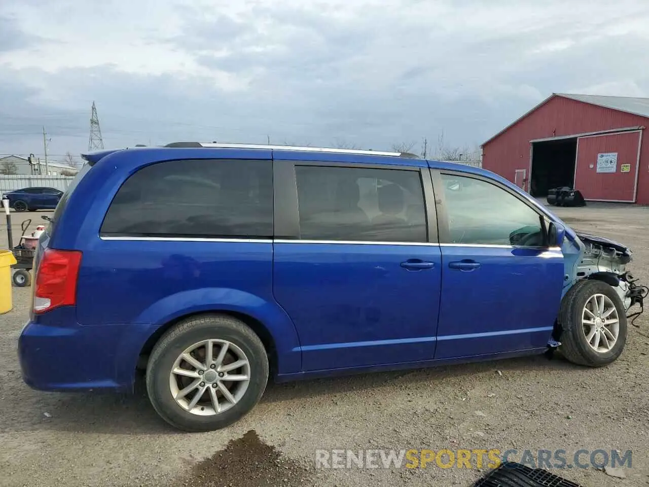 3 Фотография поврежденного автомобиля 2C4RDGBG2KR718737 DODGE CARAVAN 2019