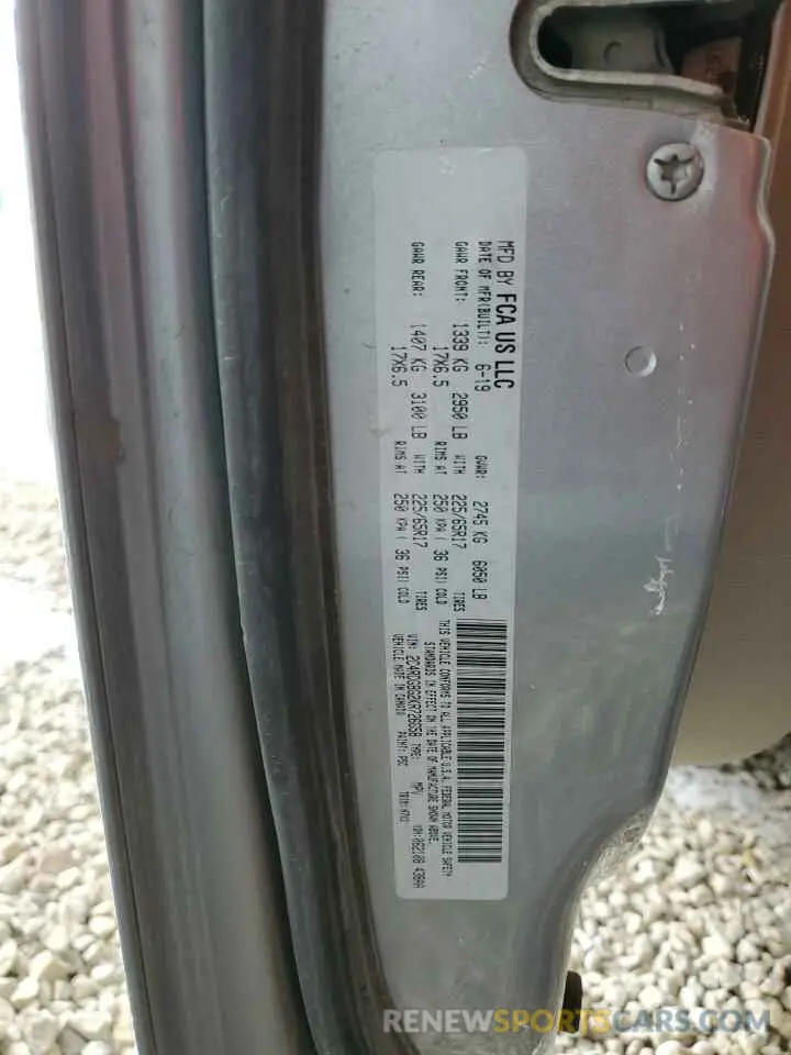 13 Фотография поврежденного автомобиля 2C4RDGBG2KR726658 DODGE CARAVAN 2019