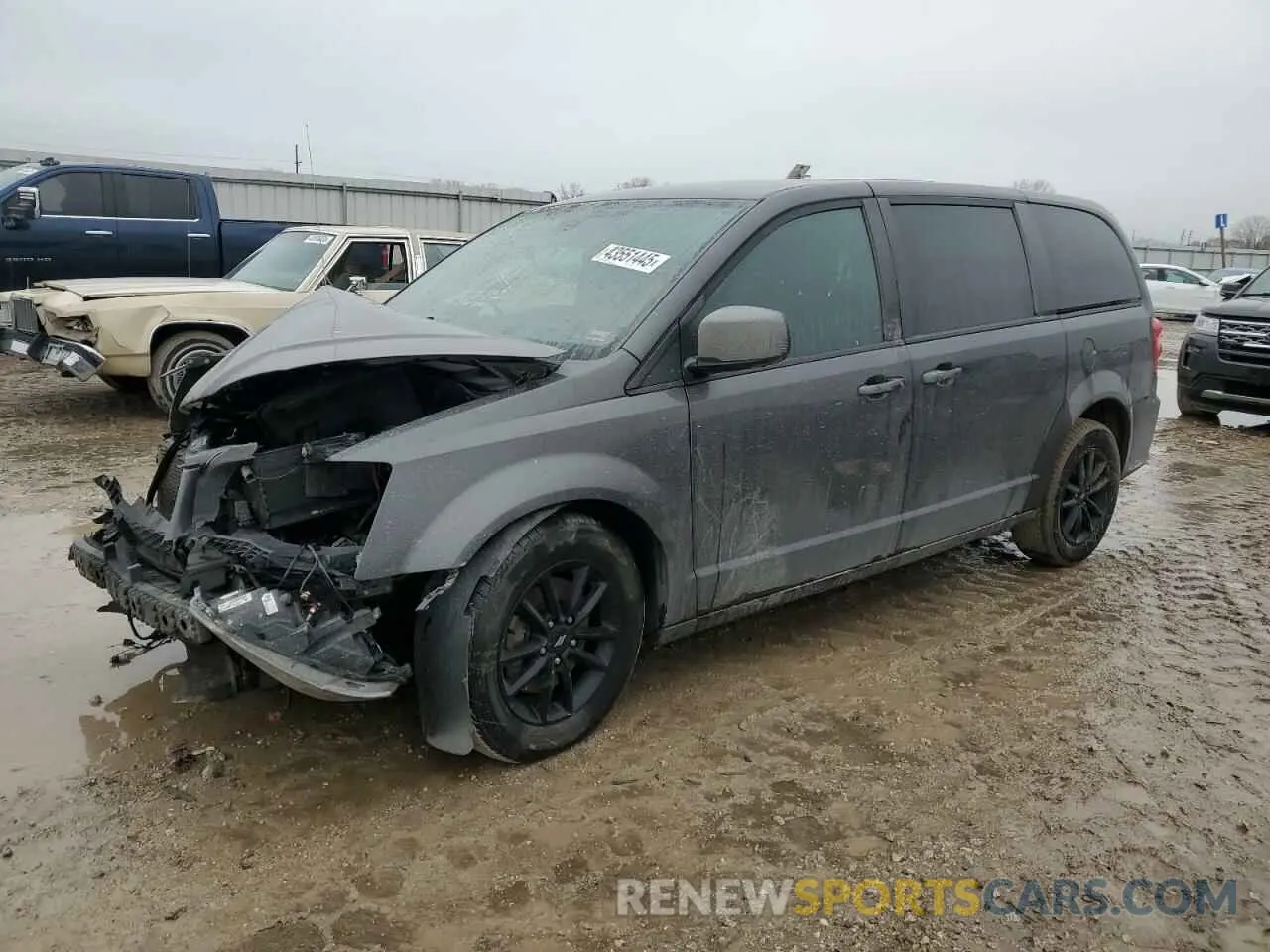 1 Photograph of a damaged car 2C4RDGBG2KR770370 DODGE CARAVAN 2019
