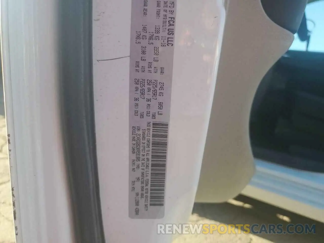 14 Фотография поврежденного автомобиля 2C4RDGBG3KR591805 DODGE CARAVAN 2019
