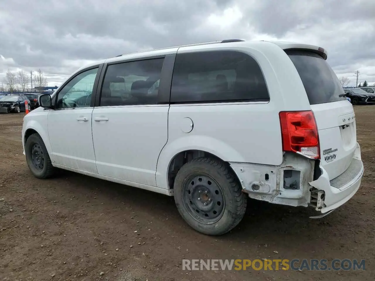 2 Photograph of a damaged car 2C4RDGBG3KR728242 DODGE CARAVAN 2019