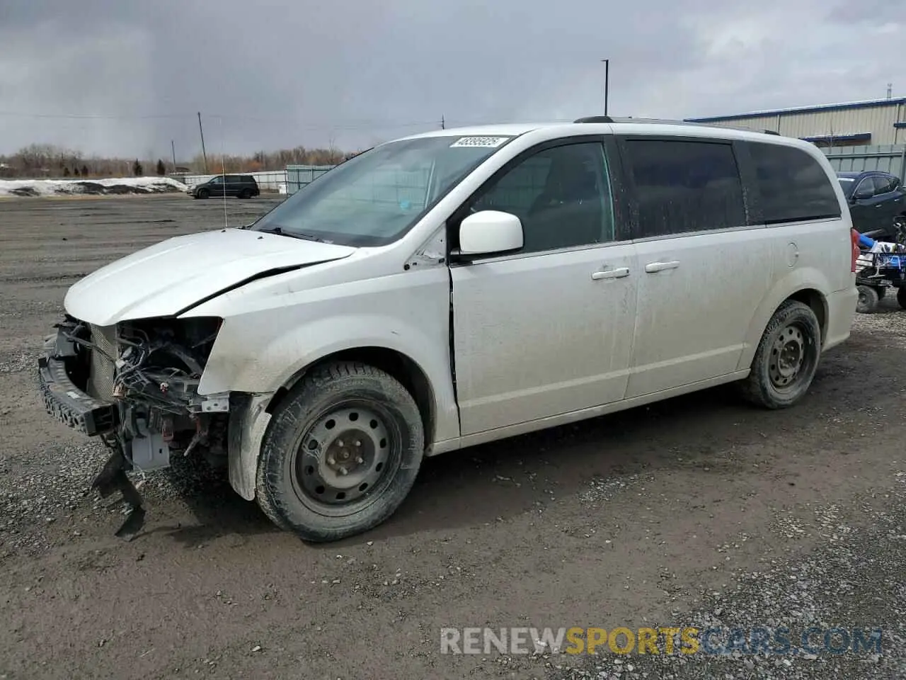 1 Photograph of a damaged car 2C4RDGBG3KR728984 DODGE CARAVAN 2019