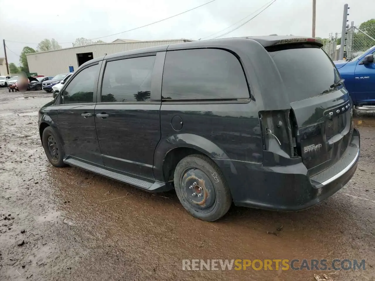 2 Photograph of a damaged car 2C4RDGBG3KR754792 DODGE CARAVAN 2019