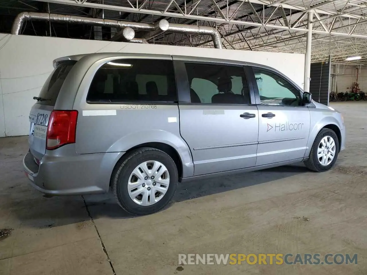 3 Photograph of a damaged car 2C4RDGBG4KR648965 DODGE CARAVAN 2019