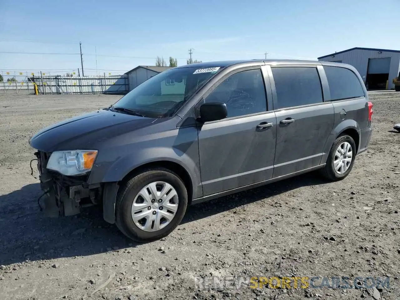 1 Фотография поврежденного автомобиля 2C4RDGBG4KR656919 DODGE CARAVAN 2019