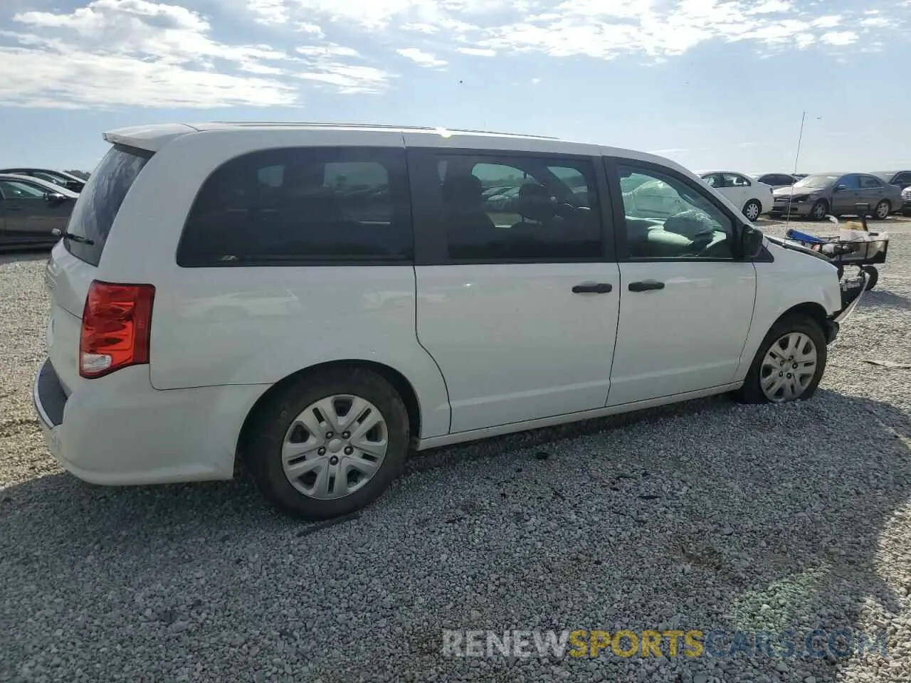 3 Photograph of a damaged car 2C4RDGBG5KR500257 DODGE CARAVAN 2019