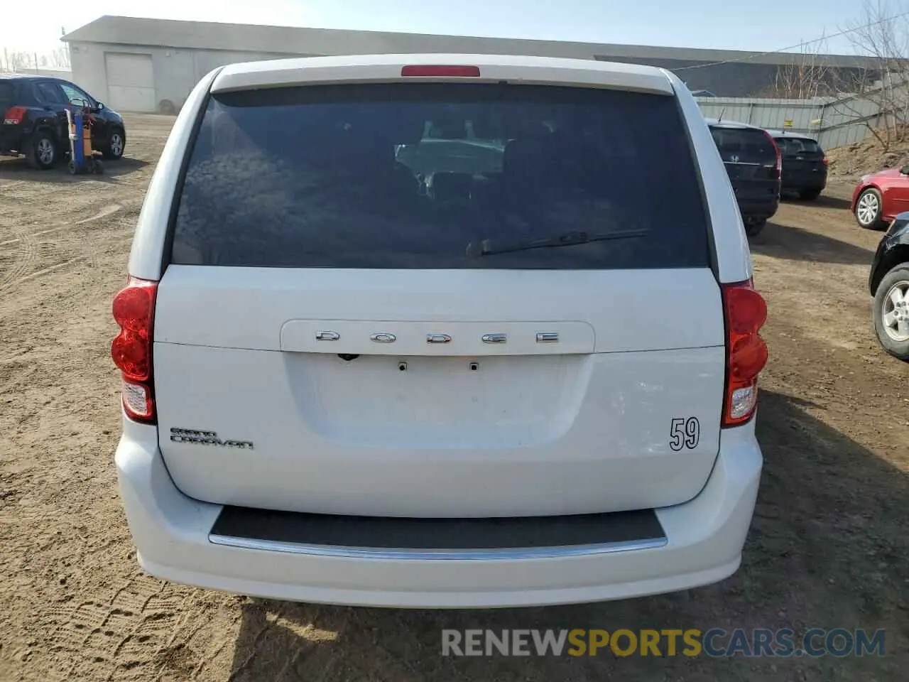 6 Photograph of a damaged car 2C4RDGBG5KR796753 DODGE CARAVAN 2019