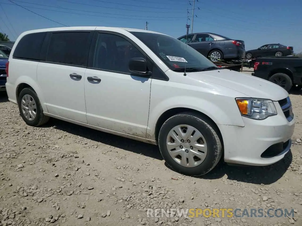 4 Фотография поврежденного автомобиля 2C4RDGBG6KR527953 DODGE CARAVAN 2019