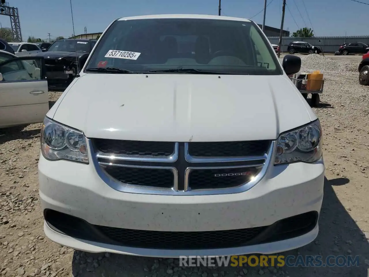 5 Фотография поврежденного автомобиля 2C4RDGBG6KR527953 DODGE CARAVAN 2019