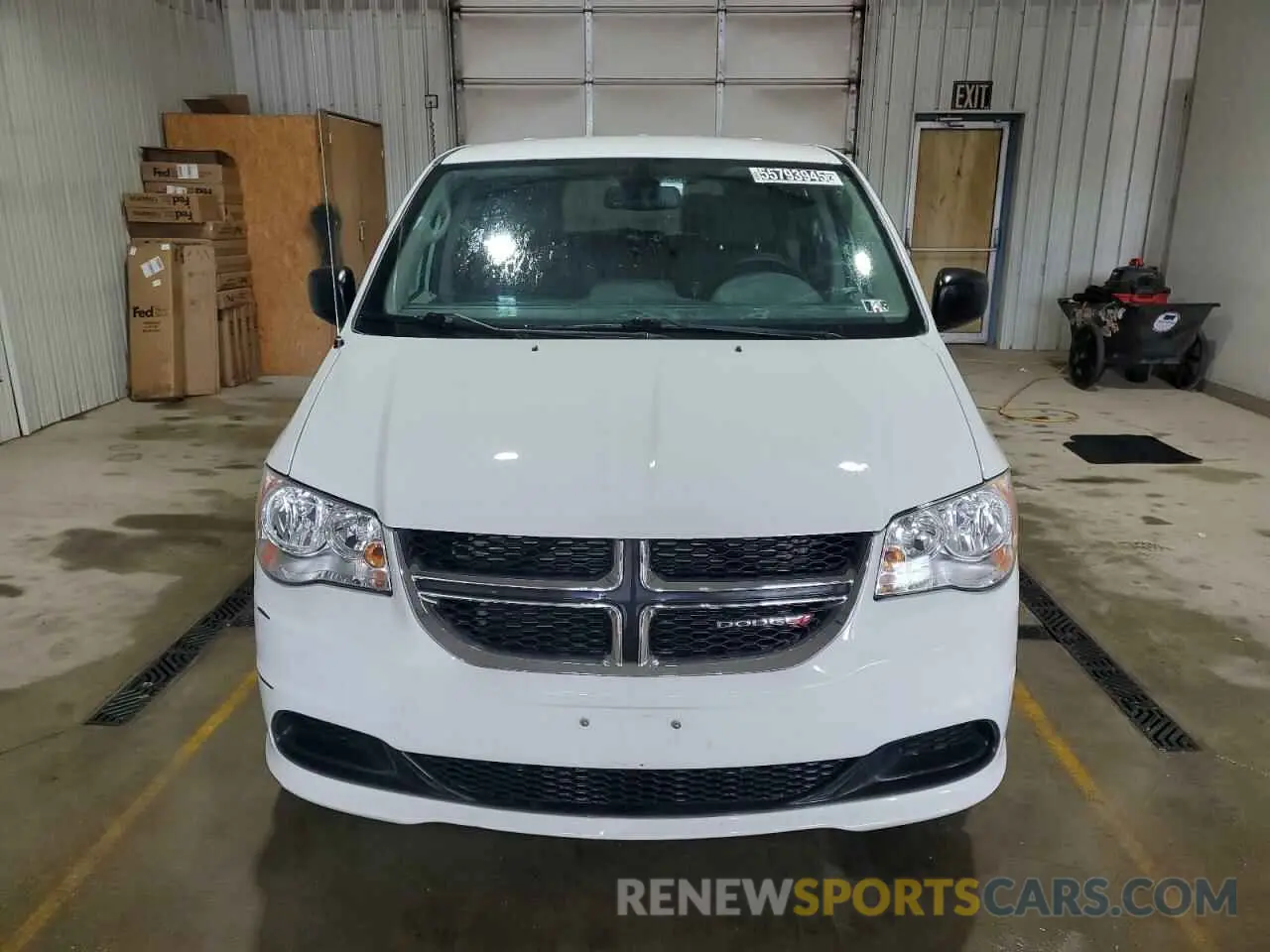 5 Фотография поврежденного автомобиля 2C4RDGBG6KR729000 DODGE CARAVAN 2019