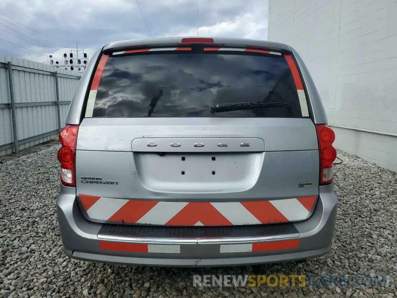 6 Photograph of a damaged car 2C4RDGBG7KR805209 DODGE CARAVAN 2019
