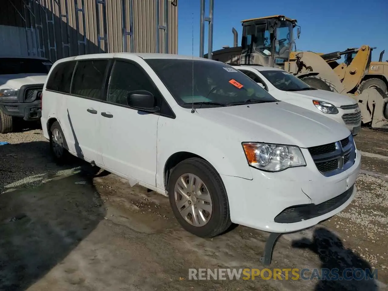 4 Photograph of a damaged car 2C4RDGBG8KR796830 DODGE CARAVAN 2019
