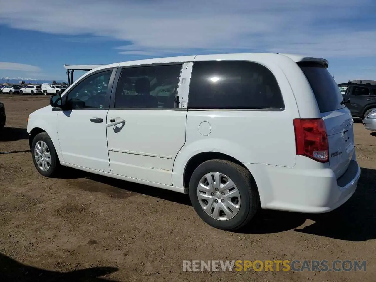 2 Photograph of a damaged car 2C4RDGBG9KR501525 DODGE CARAVAN 2019