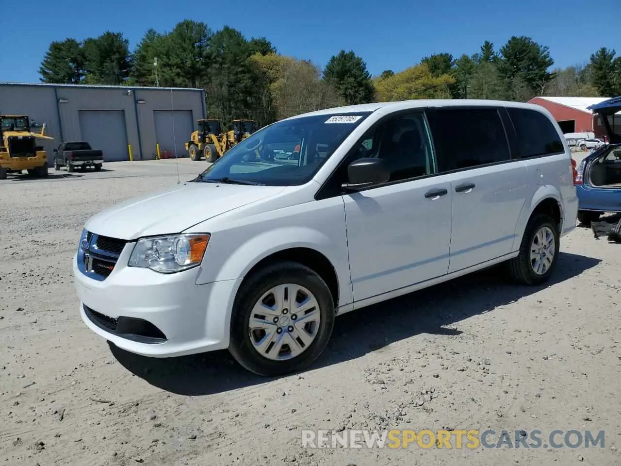 1 Photograph of a damaged car 2C4RDGBG9KR805034 DODGE CARAVAN 2019