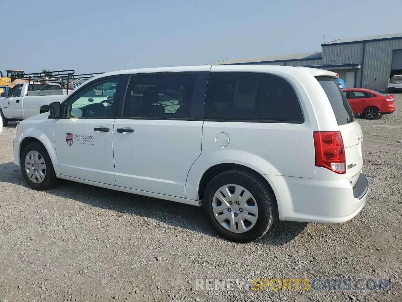2 Photograph of a damaged car 2C4RDGBG9KR808712 DODGE CARAVAN 2019