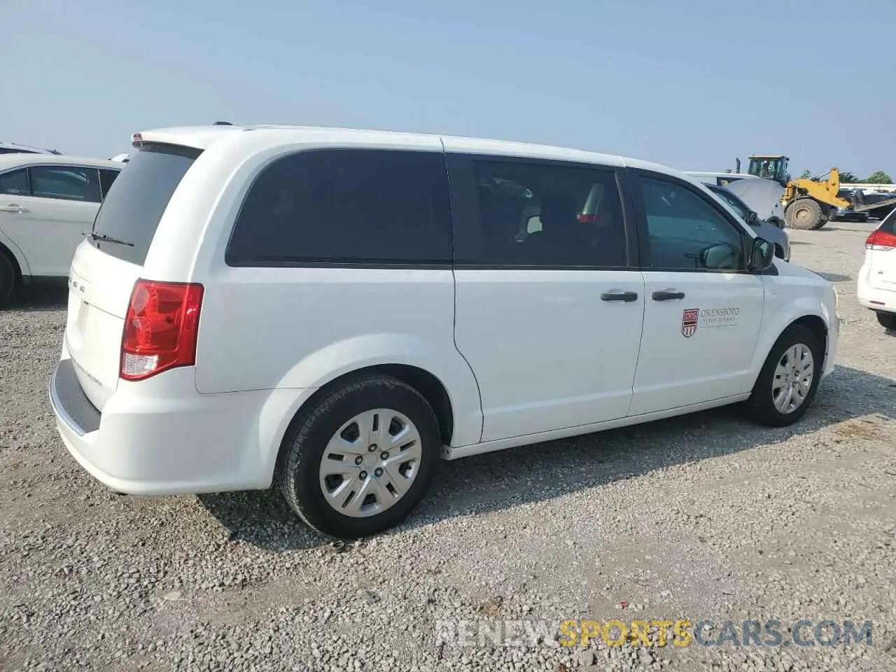 3 Photograph of a damaged car 2C4RDGBG9KR808712 DODGE CARAVAN 2019