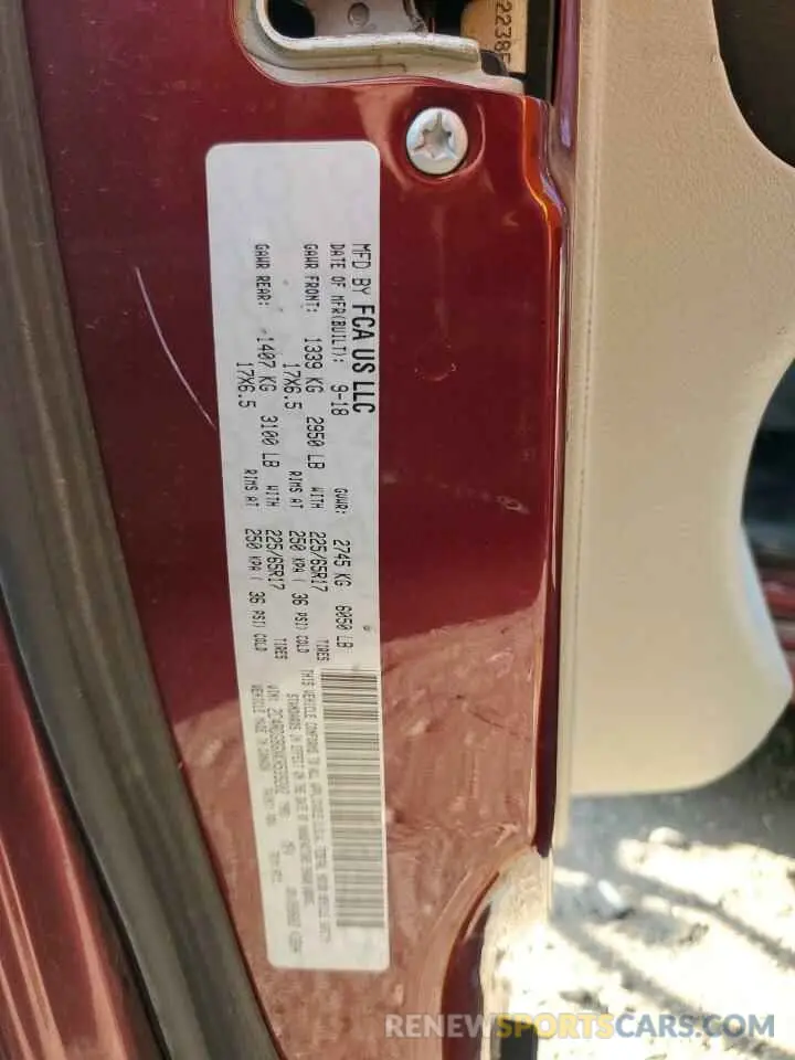 13 Фотография поврежденного автомобиля 2C4RDGBGXKR539202 DODGE CARAVAN 2019