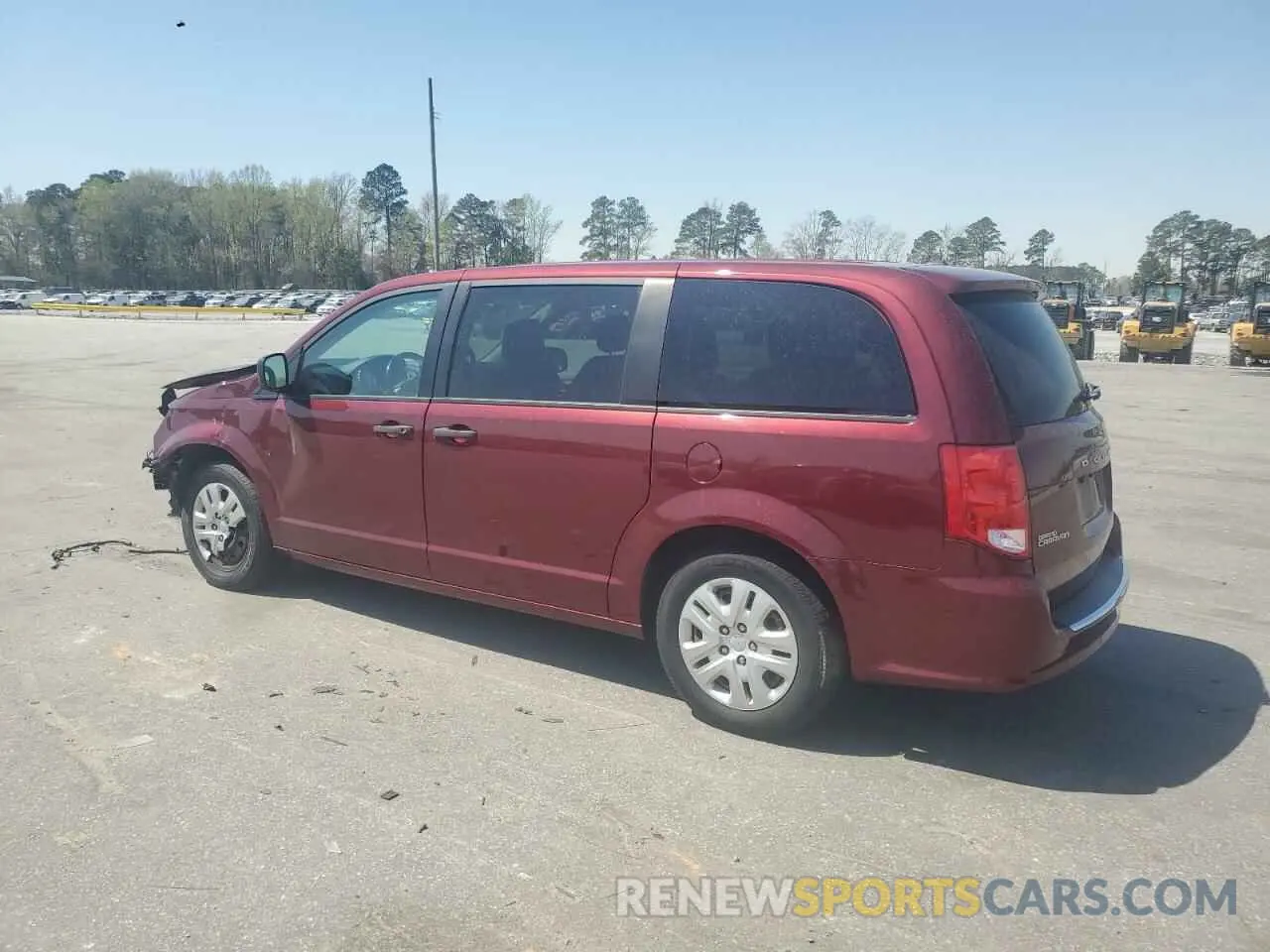 2 Photograph of a damaged car 2C4RDGBGXKR559126 DODGE CARAVAN 2019