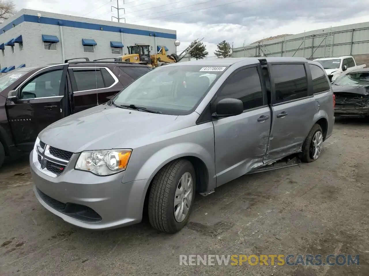 1 Фотография поврежденного автомобиля 2C4RDGBGXKR664894 DODGE CARAVAN 2019