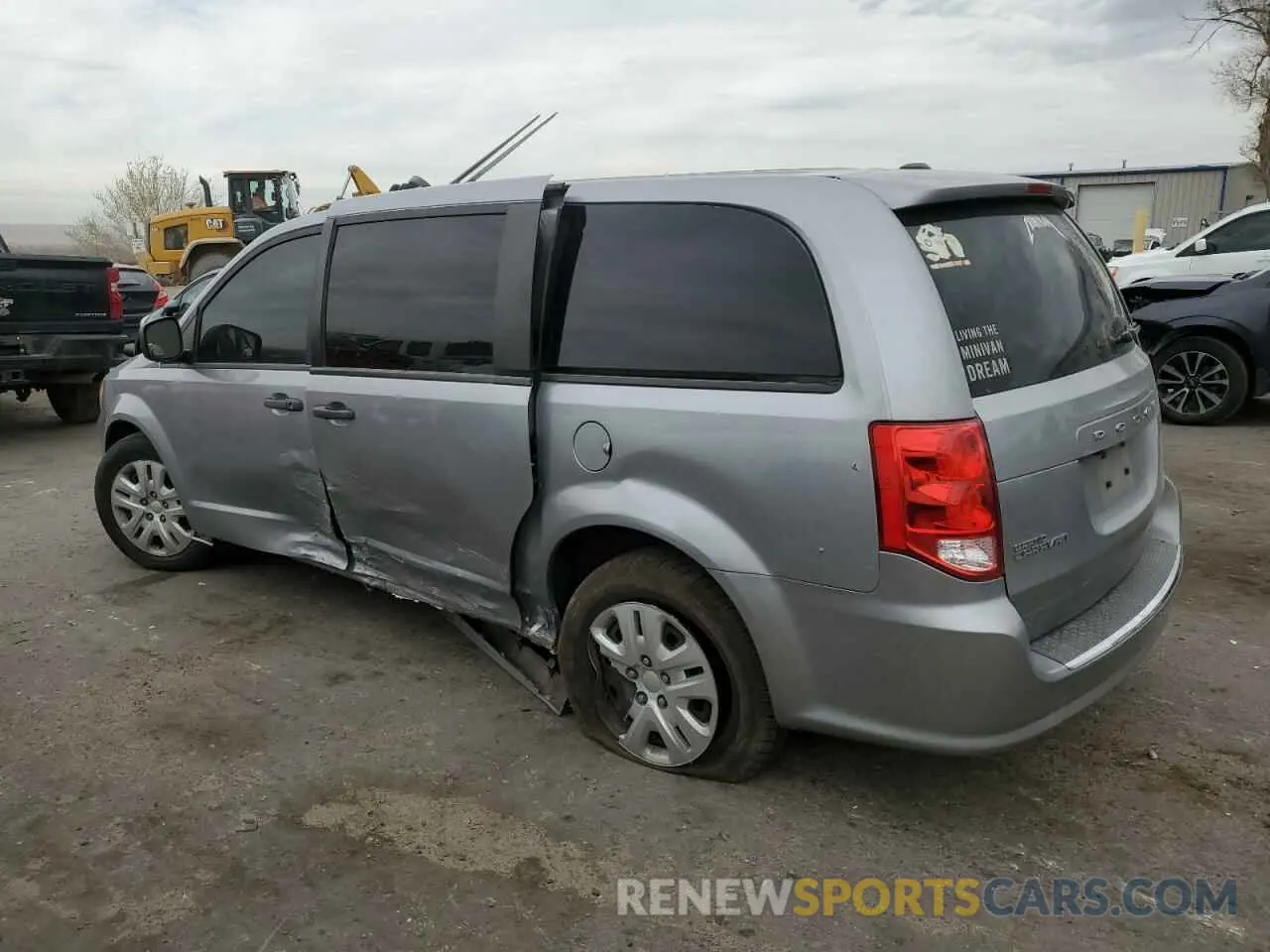 2 Фотография поврежденного автомобиля 2C4RDGBGXKR664894 DODGE CARAVAN 2019