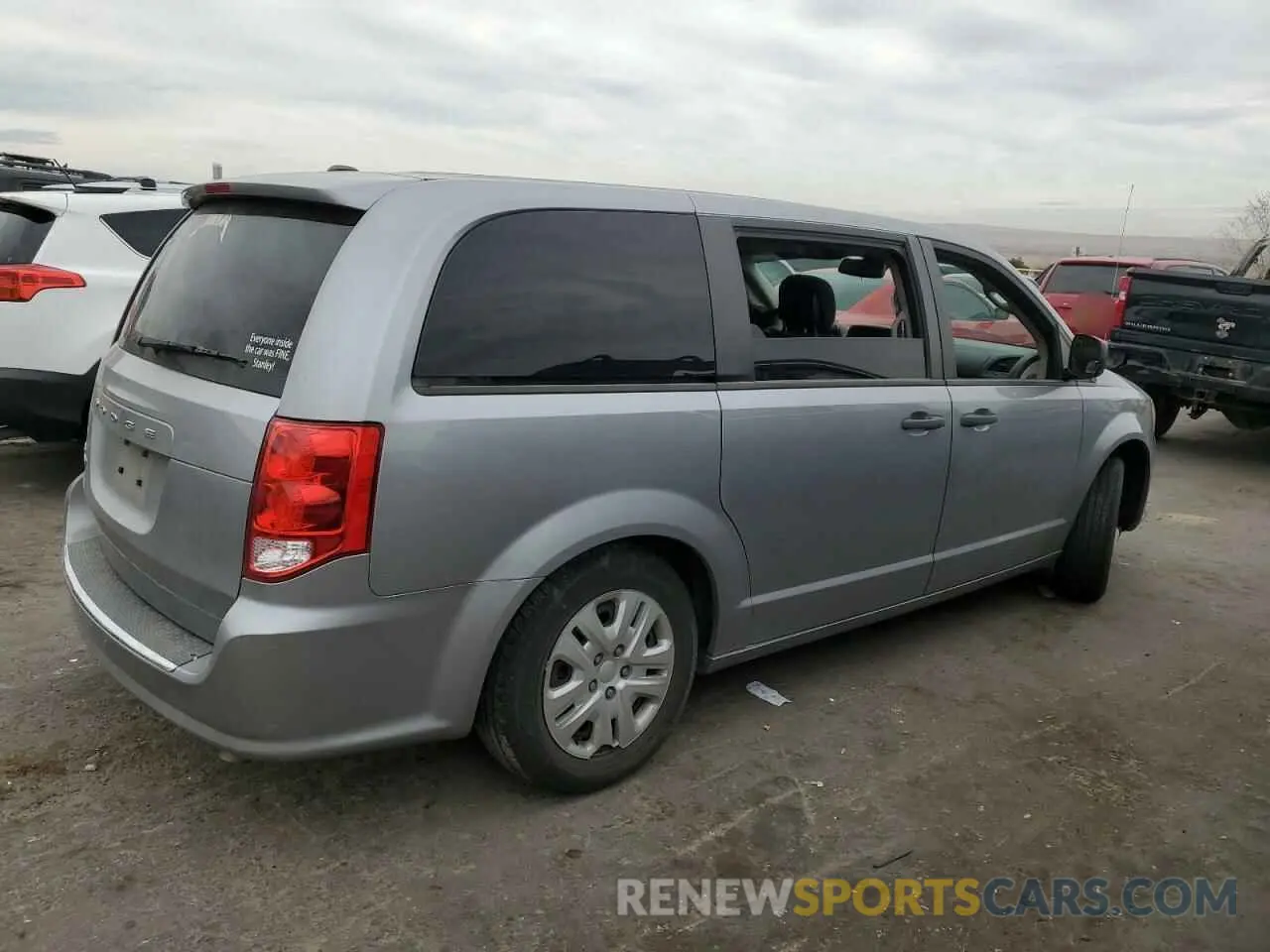 3 Фотография поврежденного автомобиля 2C4RDGBGXKR664894 DODGE CARAVAN 2019