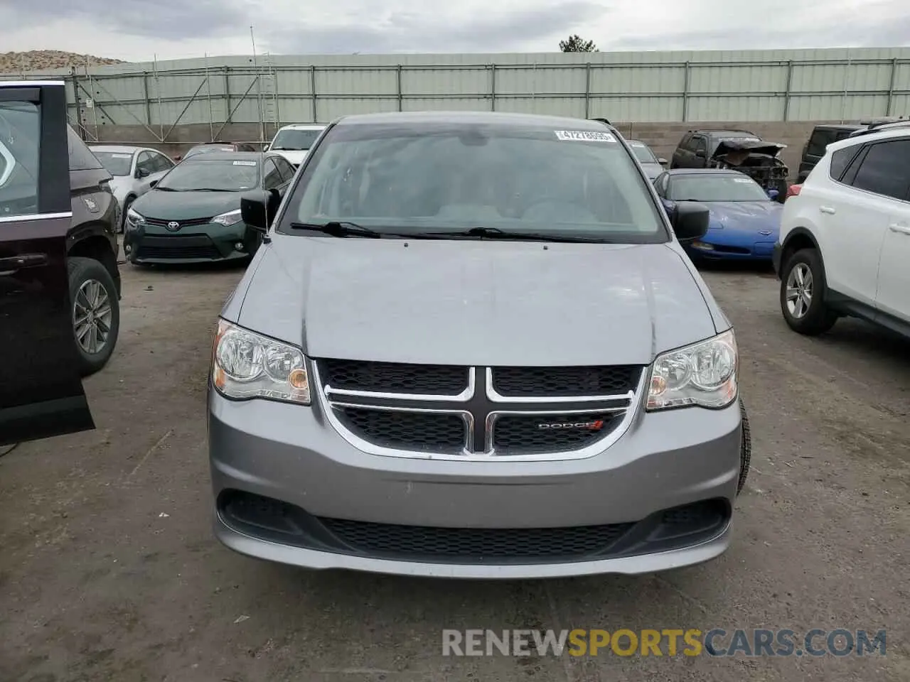 5 Фотография поврежденного автомобиля 2C4RDGBGXKR664894 DODGE CARAVAN 2019