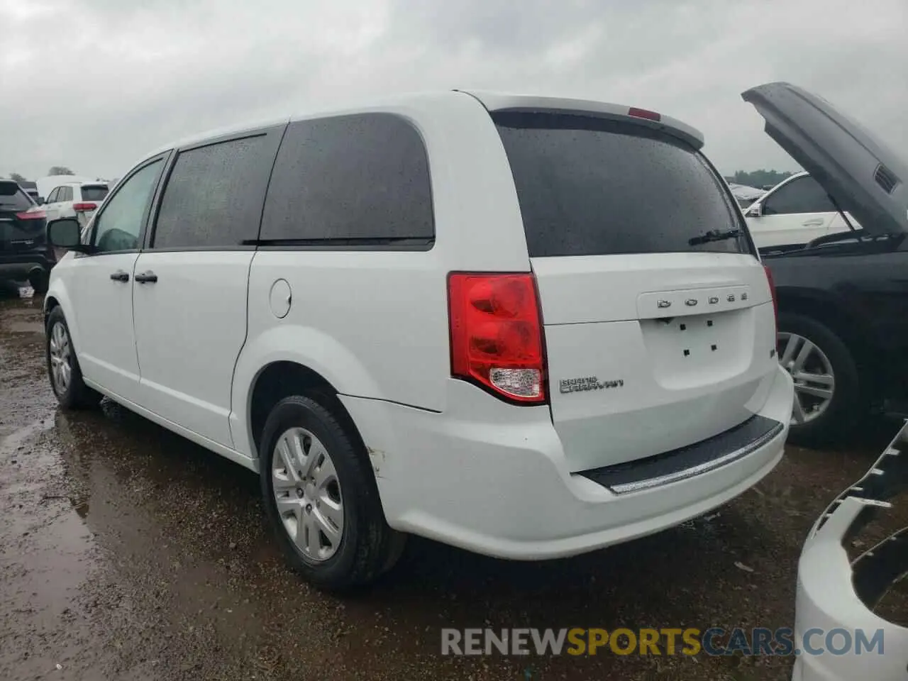 2 Photograph of a damaged car 2C4RDGBGXKR766731 DODGE CARAVAN 2019