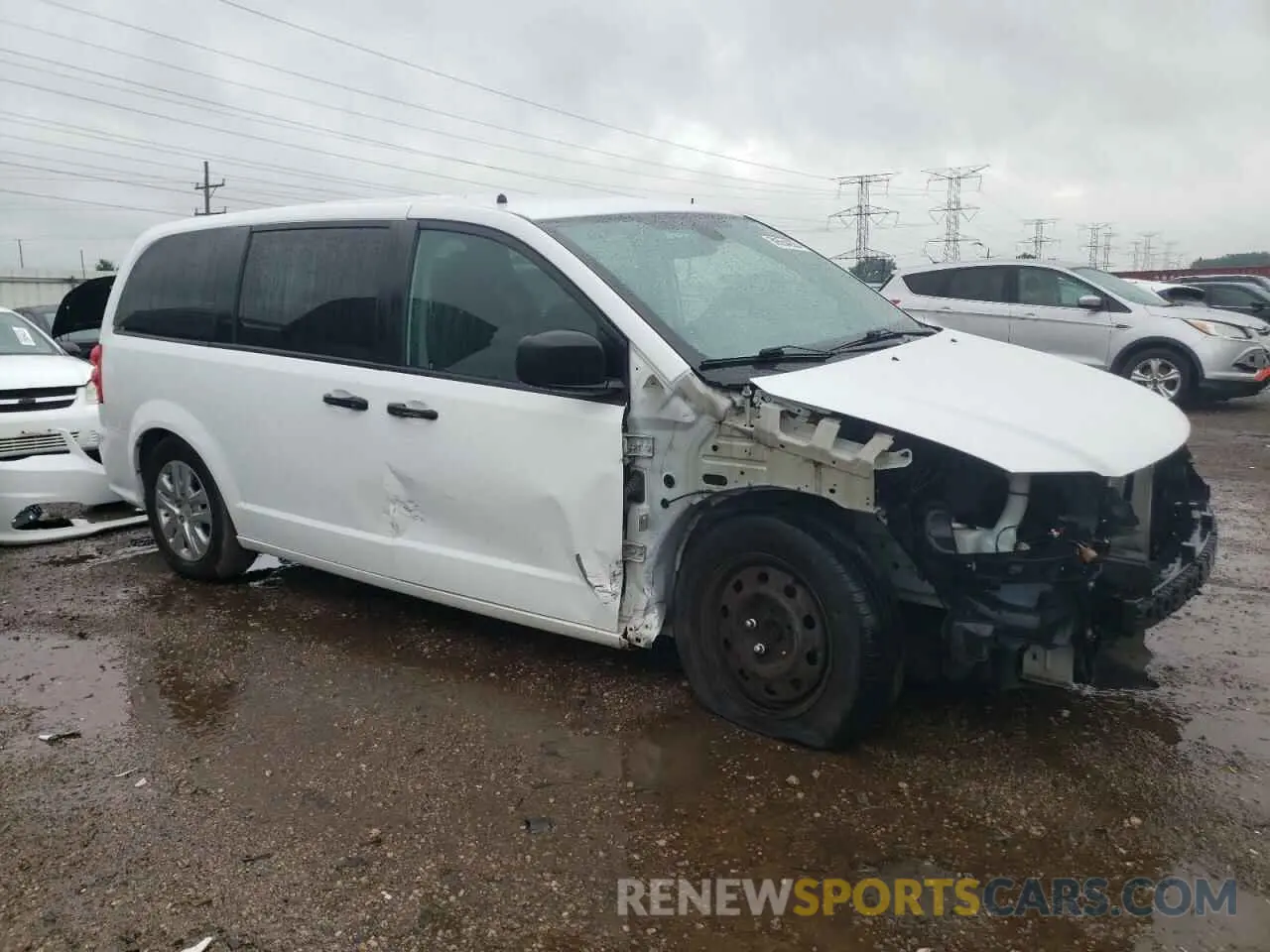 4 Photograph of a damaged car 2C4RDGBGXKR766731 DODGE CARAVAN 2019