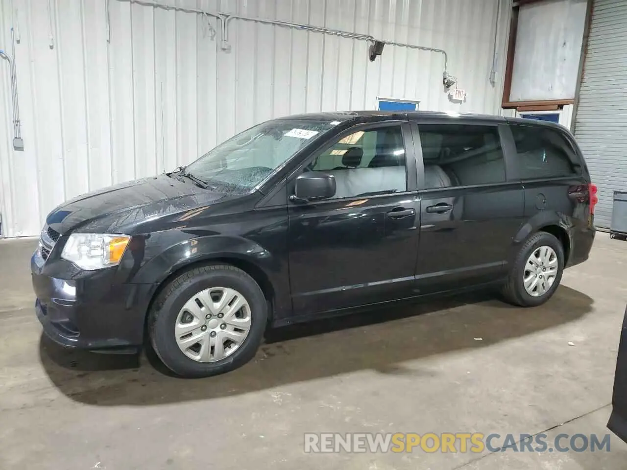 1 Photograph of a damaged car 2C4RDGBGXKR791256 DODGE CARAVAN 2019