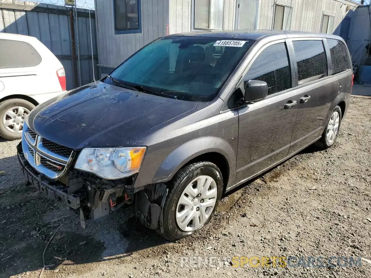 1 Фотография поврежденного автомобиля 2C4RDGBGXKR794075 DODGE CARAVAN 2019