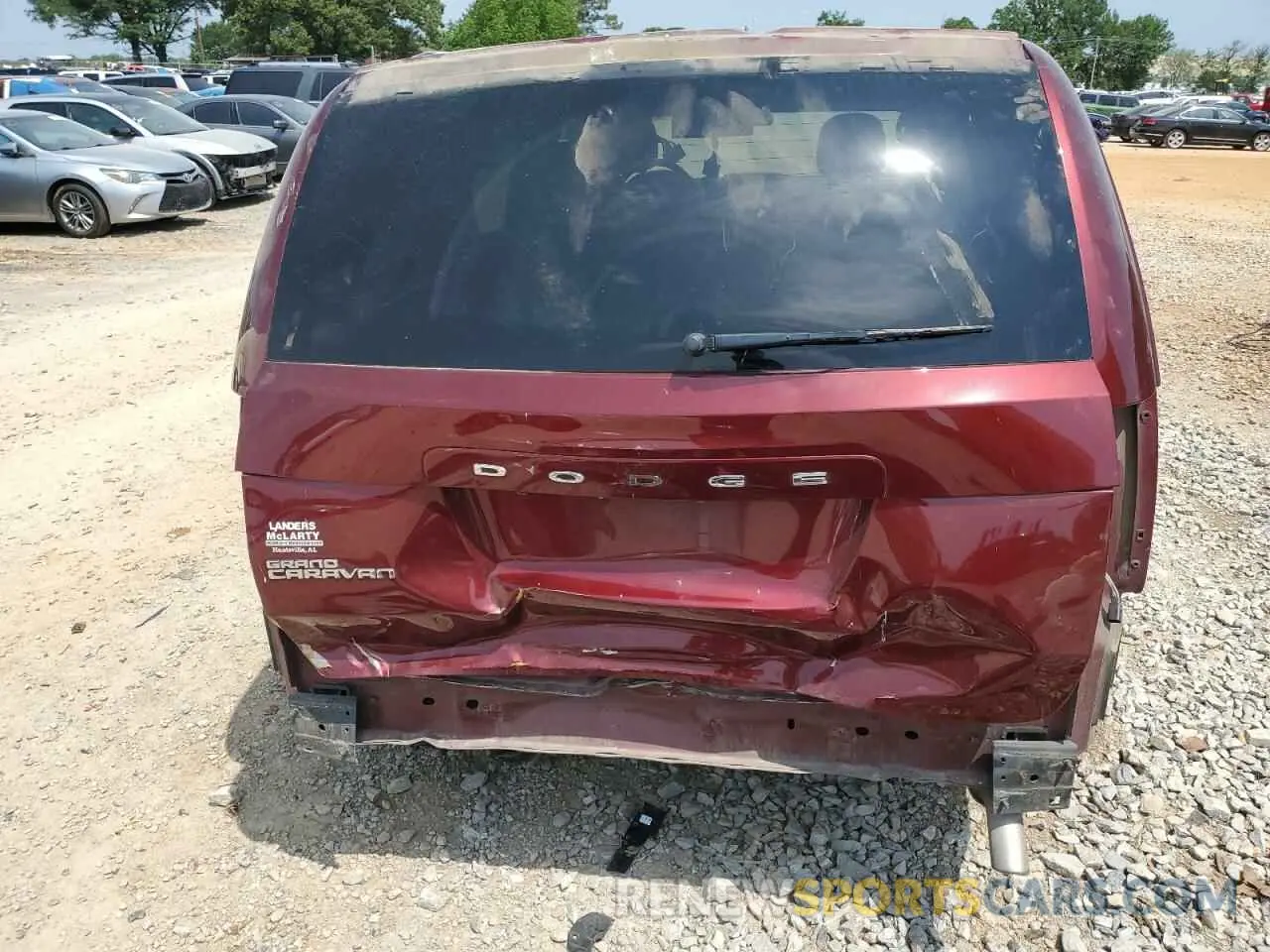6 Photograph of a damaged car 2C4RDGCG1KR617414 DODGE CARAVAN 2019