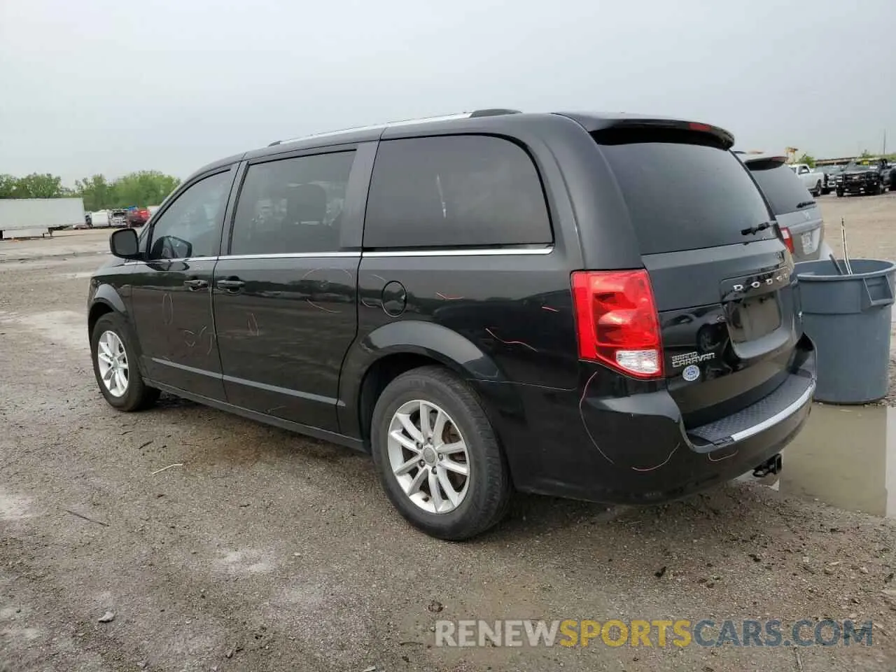 2 Photograph of a damaged car 2C4RDGCG1KR659923 DODGE CARAVAN 2019