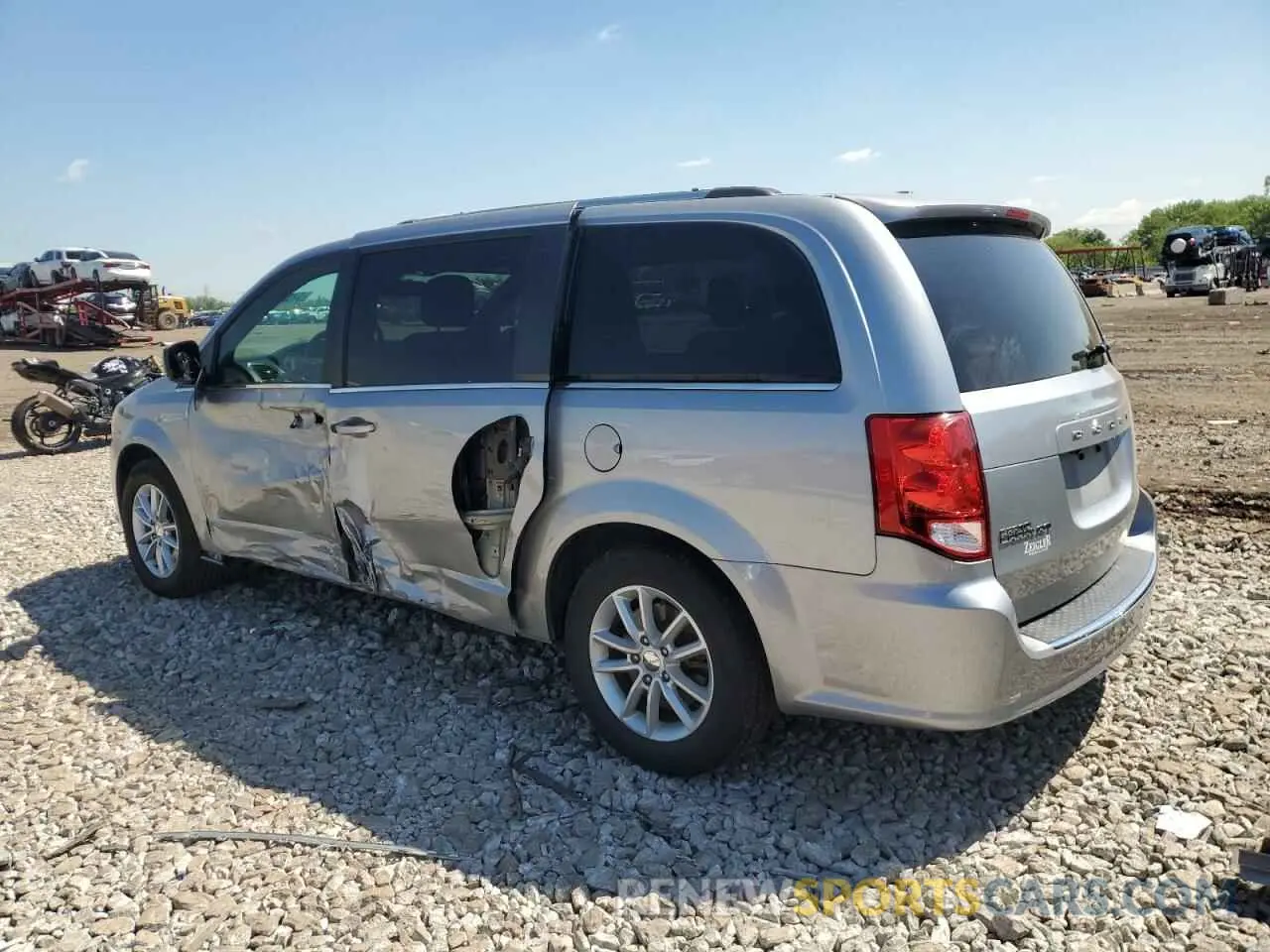 2 Фотография поврежденного автомобиля 2C4RDGCG1KR736340 DODGE CARAVAN 2019