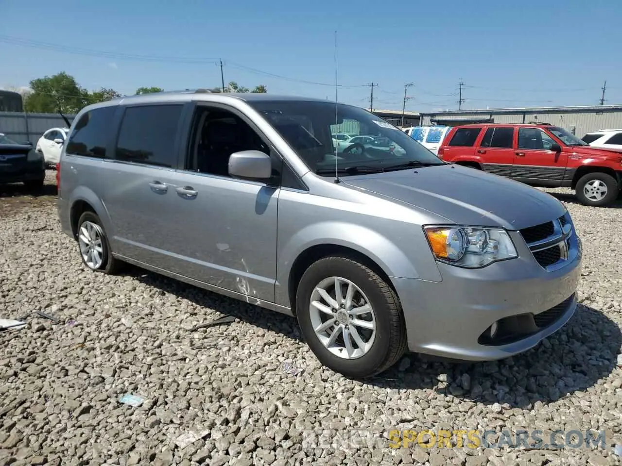 4 Фотография поврежденного автомобиля 2C4RDGCG1KR736340 DODGE CARAVAN 2019
