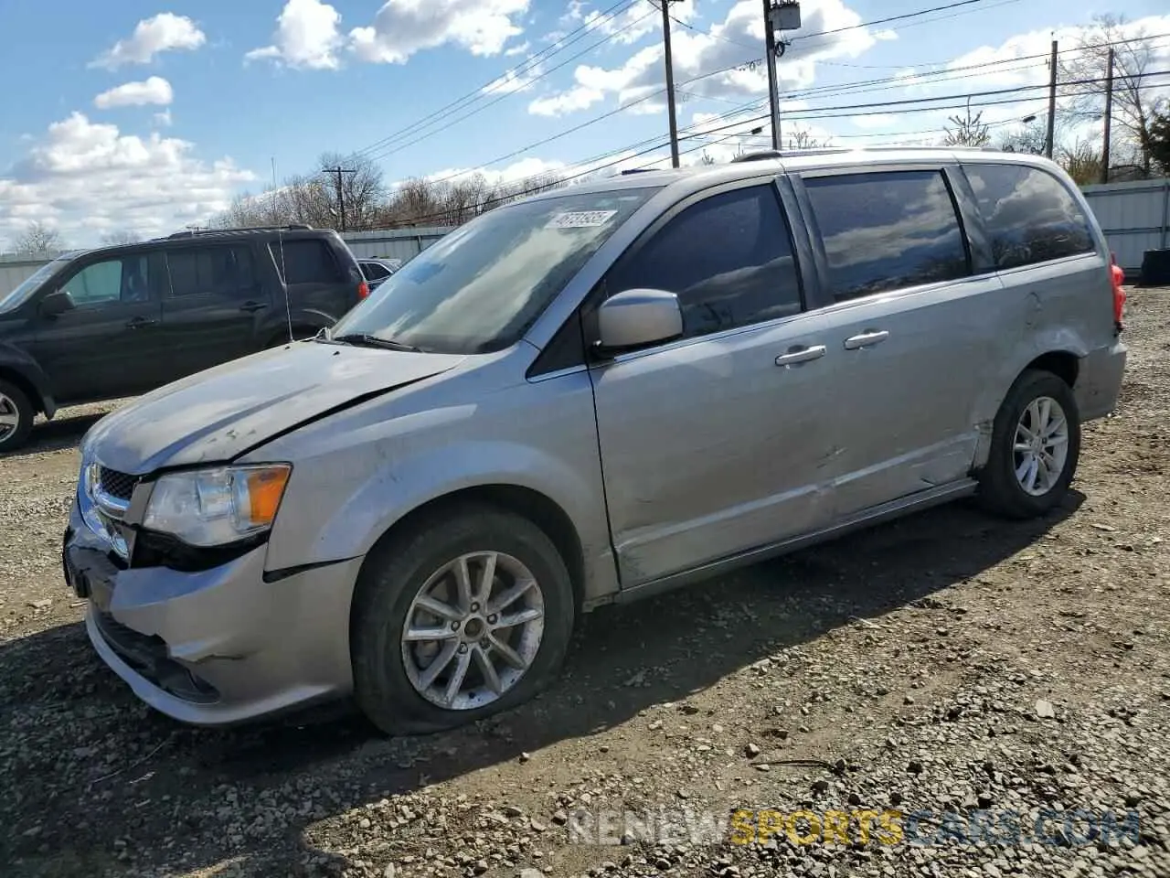 1 Фотография поврежденного автомобиля 2C4RDGCG1KR739142 DODGE CARAVAN 2019