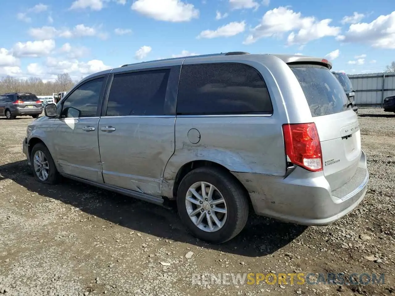 2 Фотография поврежденного автомобиля 2C4RDGCG1KR739142 DODGE CARAVAN 2019