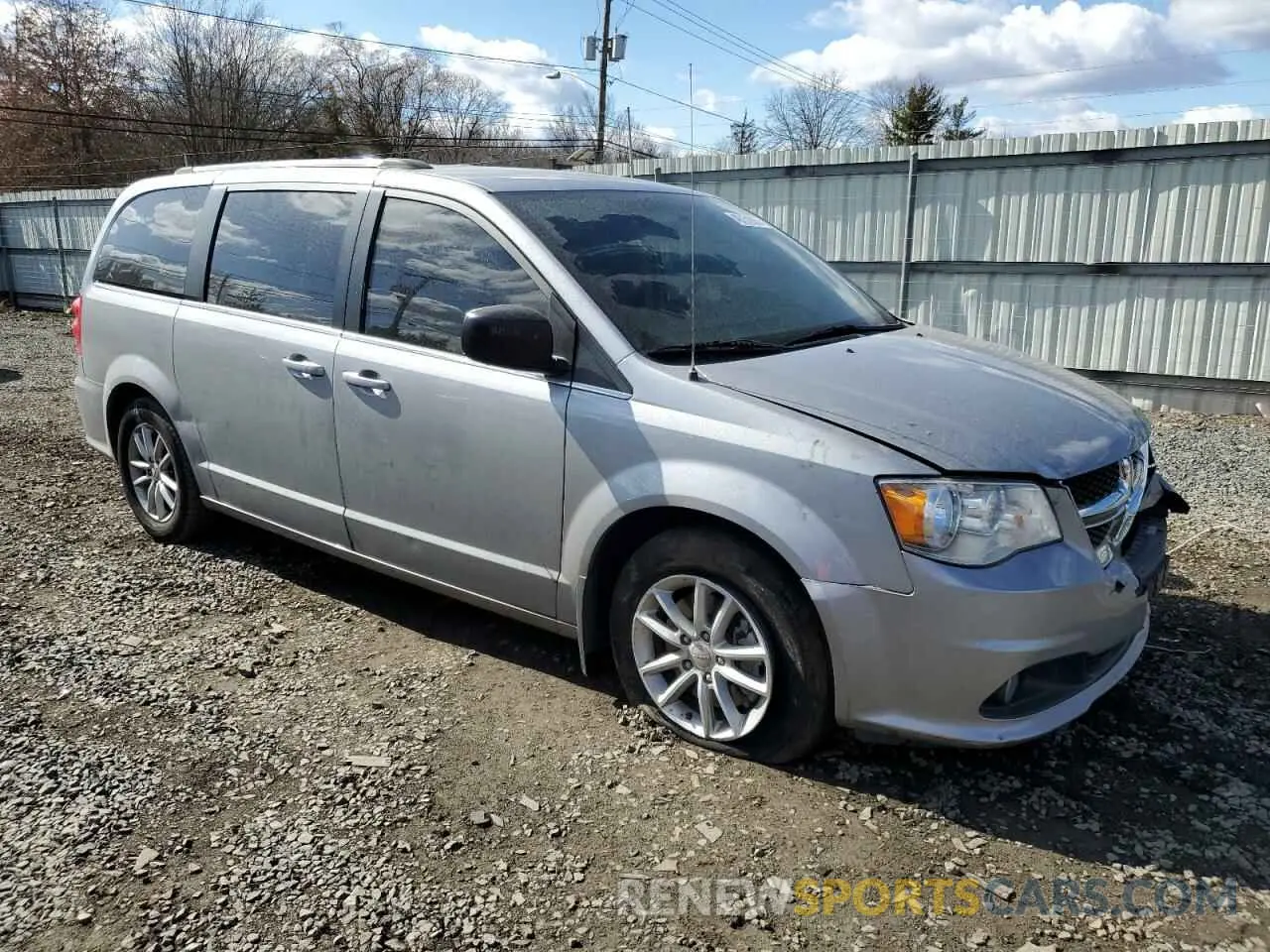 4 Фотография поврежденного автомобиля 2C4RDGCG1KR739142 DODGE CARAVAN 2019