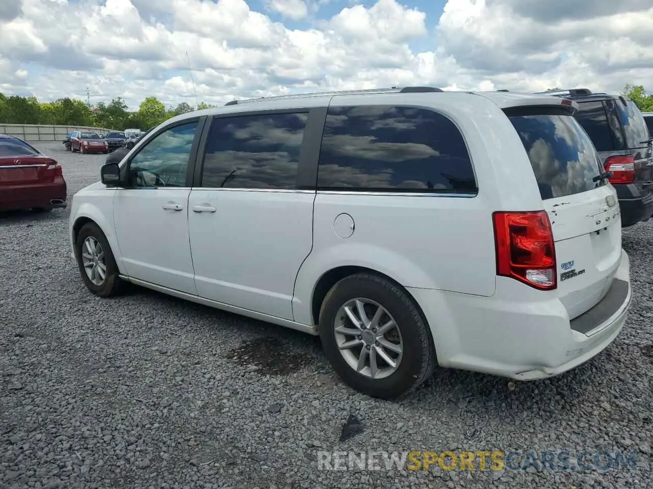 2 Photograph of a damaged car 2C4RDGCG1KR754854 DODGE CARAVAN 2019