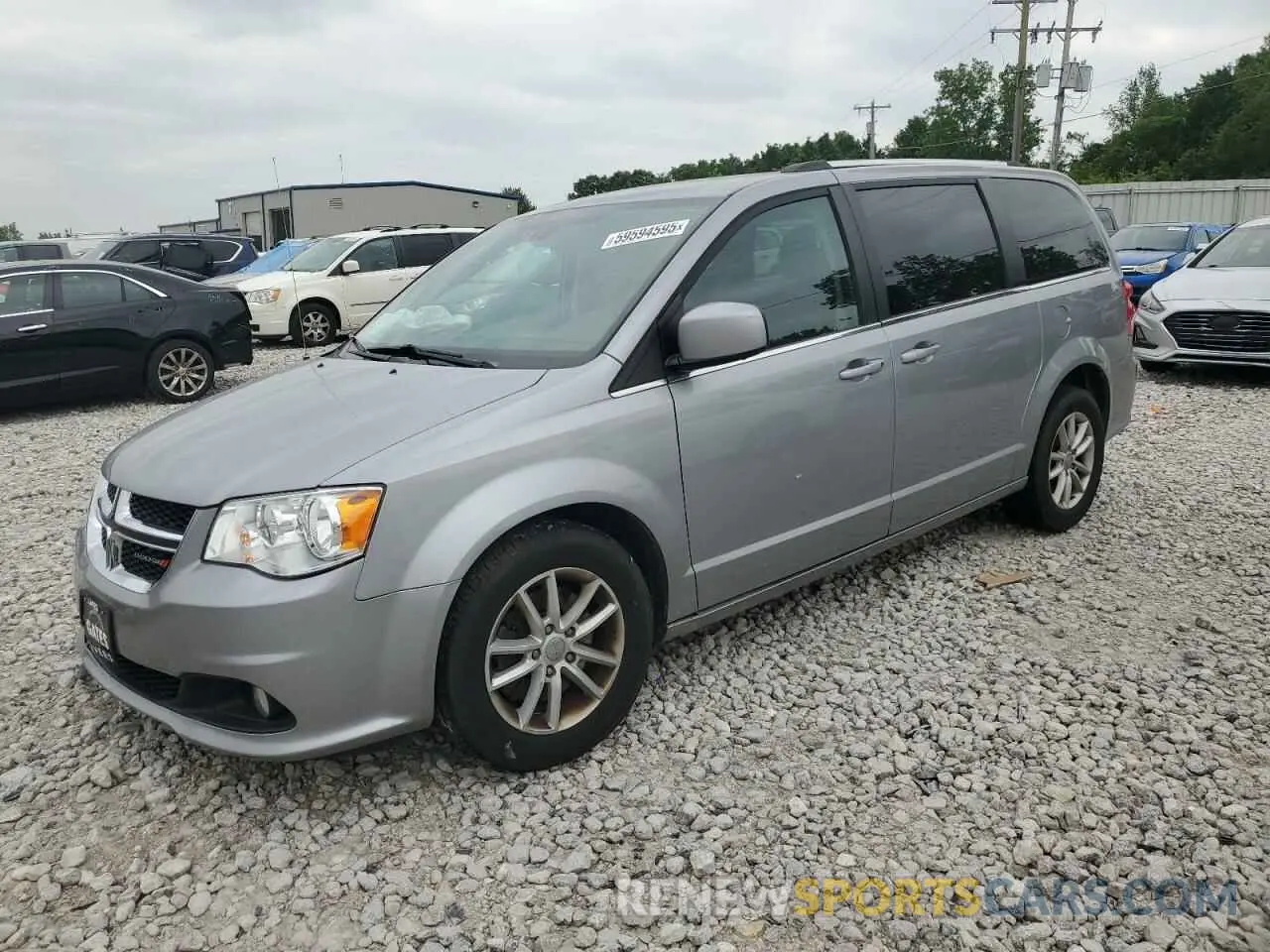 1 Фотография поврежденного автомобиля 2C4RDGCG2KR655945 DODGE CARAVAN 2019