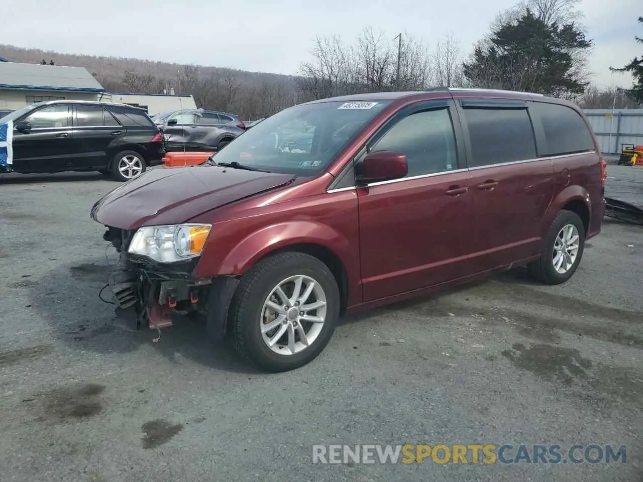 1 Фотография поврежденного автомобиля 2C4RDGCG2KR773056 DODGE CARAVAN 2019