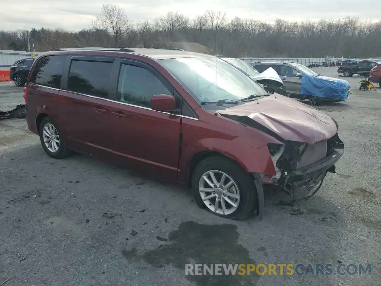 4 Фотография поврежденного автомобиля 2C4RDGCG2KR773056 DODGE CARAVAN 2019