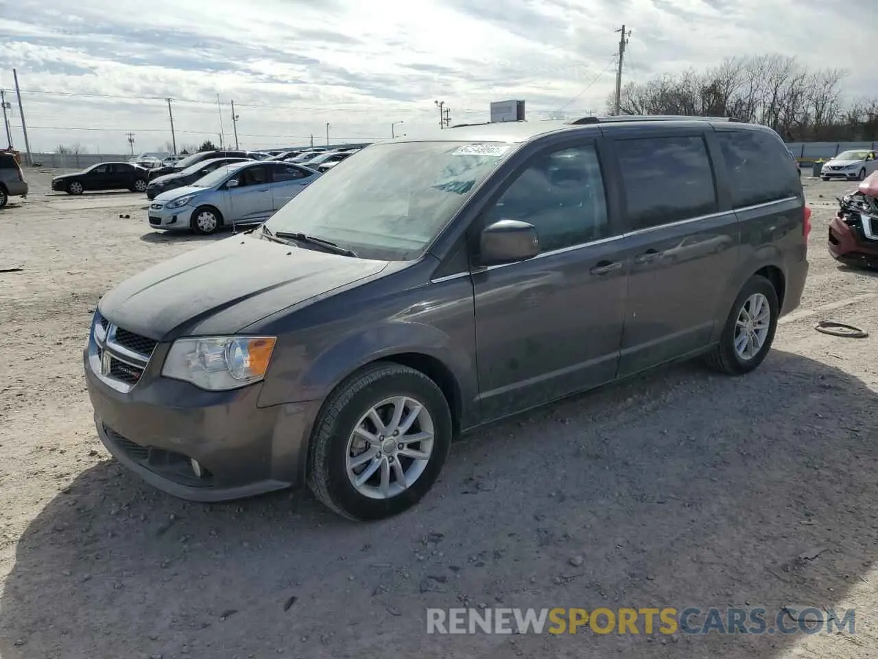 1 Photograph of a damaged car 2C4RDGCG2KR800031 DODGE CARAVAN 2019
