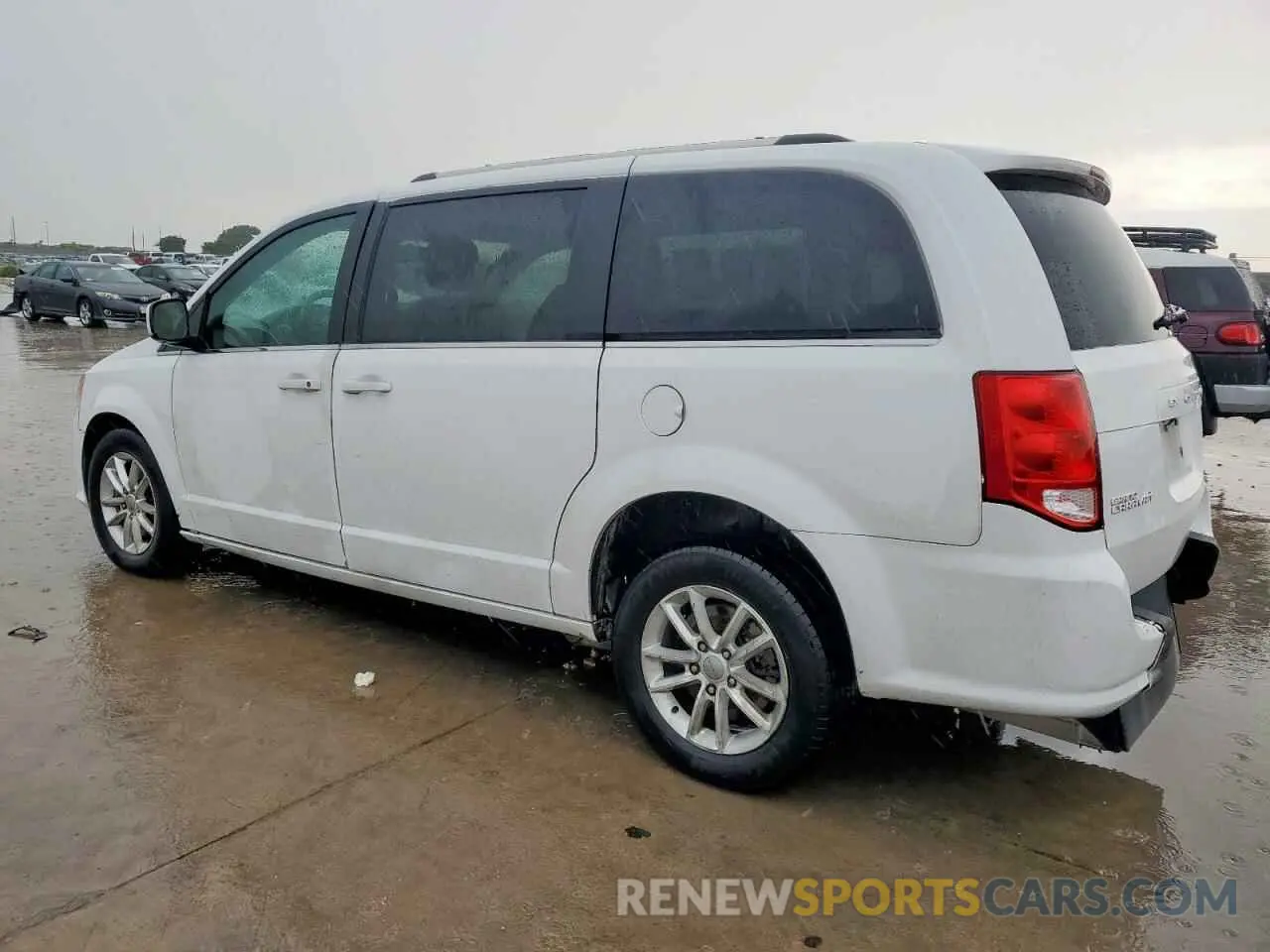 2 Photograph of a damaged car 2C4RDGCG3KR519100 DODGE CARAVAN 2019