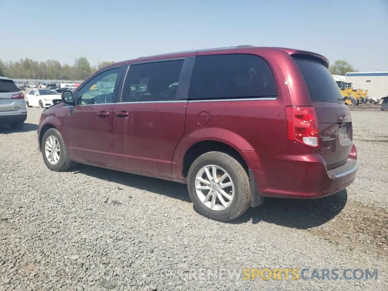 2 Photograph of a damaged car 2C4RDGCG3KR543705 DODGE CARAVAN 2019