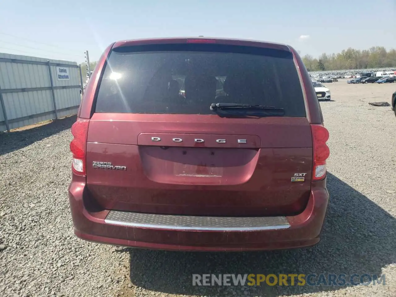 6 Photograph of a damaged car 2C4RDGCG3KR543705 DODGE CARAVAN 2019