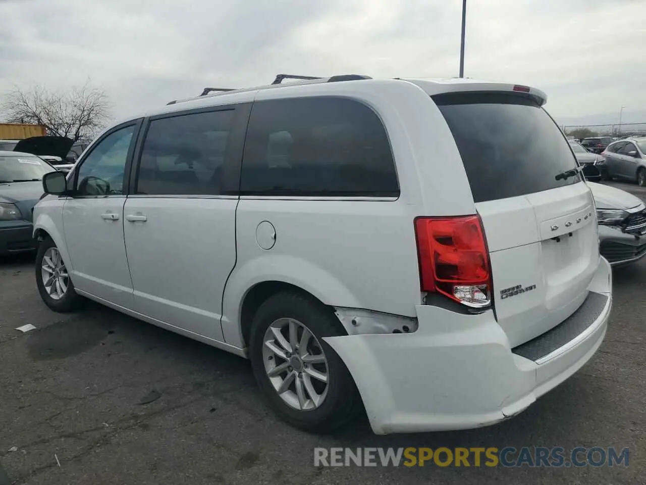 2 Photograph of a damaged car 2C4RDGCG3KR751020 DODGE CARAVAN 2019
