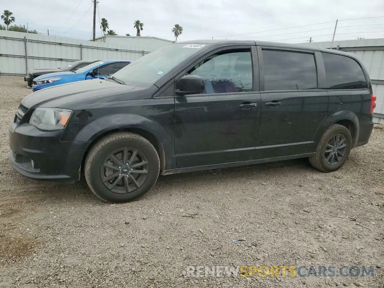 1 Photograph of a damaged car 2C4RDGCG3KR754306 DODGE CARAVAN 2019